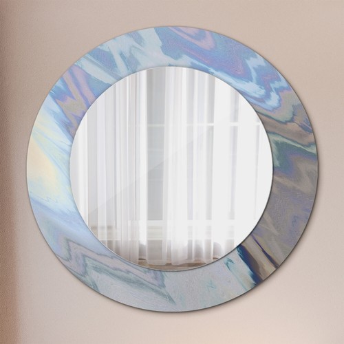 Mural rond miroir avec - miroir,
