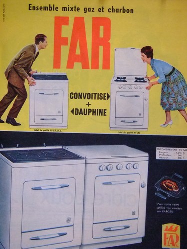 Publicité far cuisinière - publicitÉ,