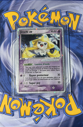Carte pokémon jirachi - carte,