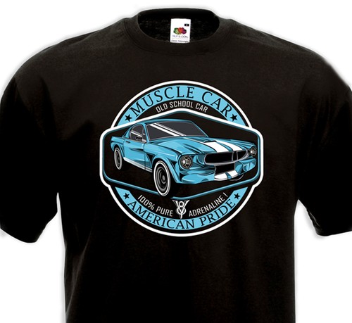 Shirt muscle car american - muscle,
