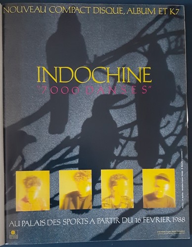 Publicité advert concert