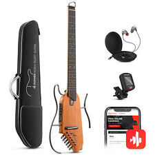 Donner HUSH™ I Headless Acoustic Electric Guitar Silent Pratice Performance