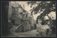 Old postcard vitre, La Descente du Val 