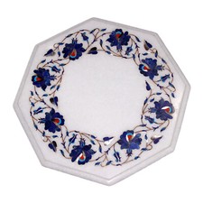 Table En Marbre D'Angle Fait