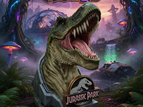 Incroyable buste rex - de, t-rex