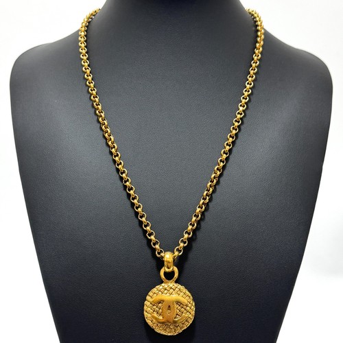 Collier chanel coco mark cc - 29,