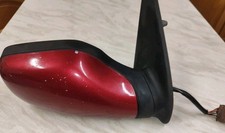 Genuine Peugeot 106 Gti Drivers Electric Heated Door Mirror Diablo Red 1997-03
