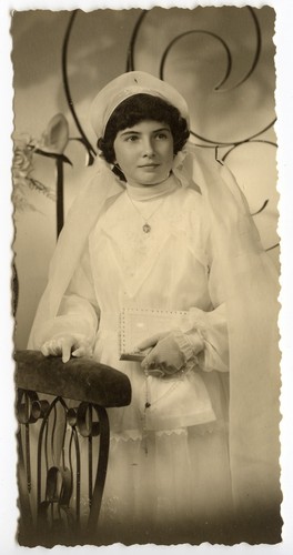Portrait enfant communiante