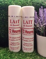 2x LAIT De Beaute 72  Heures Double Action  Lightening  lotion 500ML 
