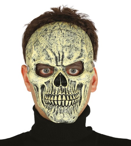 Masque crâne humain en - de,