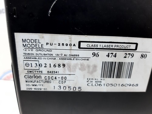 9647427980 autoradio peugeot - 9647427980,