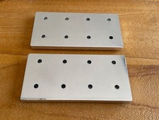 2 PLAQUES METAL FINITION ALU