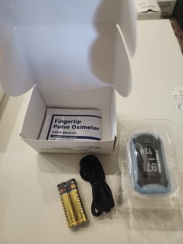 Fingertip pulse oximeter spo2 - fingertip,