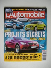 L'AUTOMOBILE magazine 707 OPEL