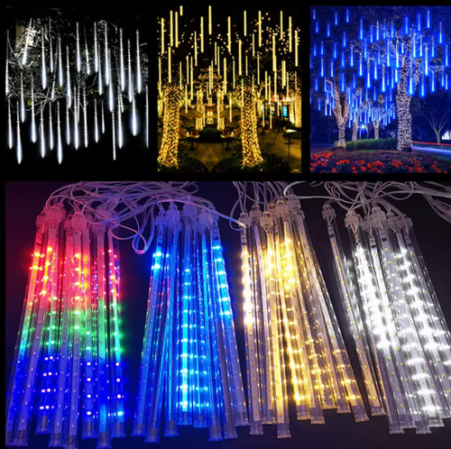 Guirlande led solaire pluie - led,