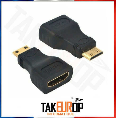 Adaptateur mini hdmi male vers - hdmi,