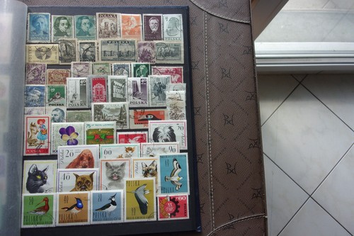 Pologne lot timbres obl - lot,