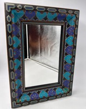 Cadre miroir en bois sculpté