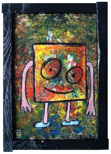 Art contemporain personnage - -,