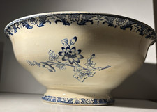 Antique Moustiers Salad Bowl Dish 