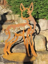 Silhouette de chevreuil en