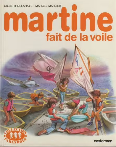 Martine fait voile - martine,