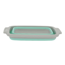 Assiette rectangulaire pliante