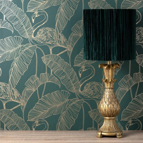 Flamant rose fine decor papier - fine,