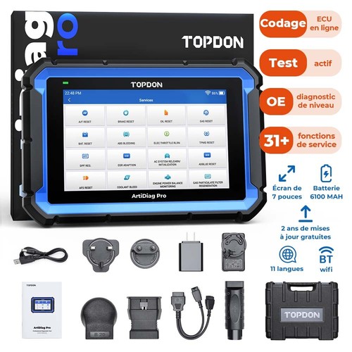 Topdon artidiag pro - artidiag, diagnostic