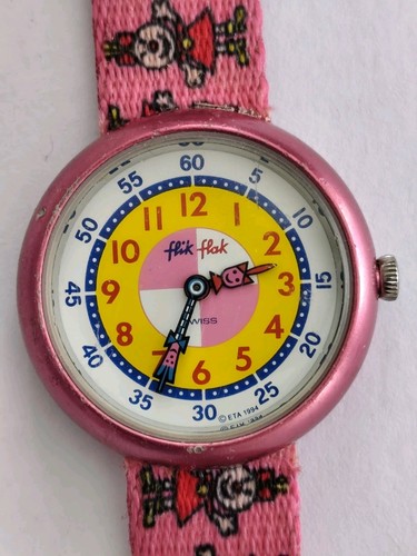 Montre vintage rose 1994 - montre,