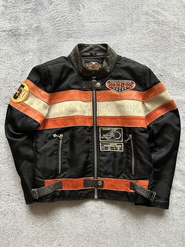 Veste cuir harley - veste,