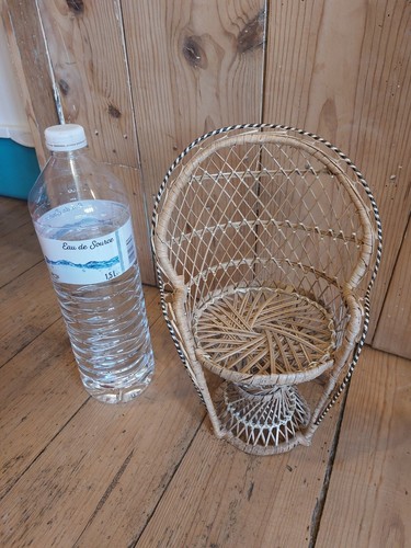 Ancien fauteuil rotin - ancien,