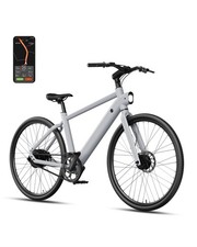 Intelligent Vélo électrique 27.5'' 36V 10Ah Ebike Transmission Courroie Antivol