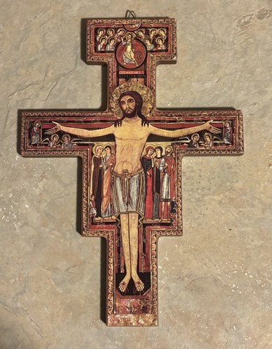 San damiano jesus decoupage - jesus,