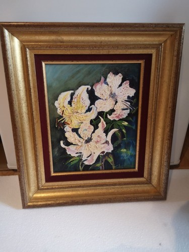 Tableau fleurs huile bouquet - fleurs, huile(bouquet