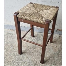Tabouret Noyer Sombre Siège