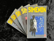 ¤ Lot 5 romans policiers - MAIGRET - Georges SIMENON - Livre de Poche