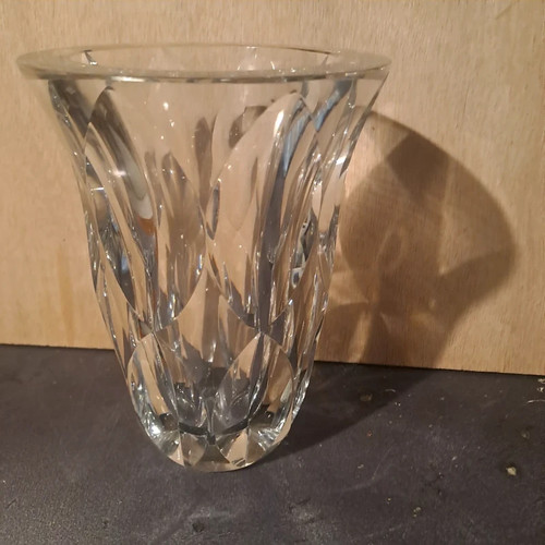 Beau vase cristal louis - de,
