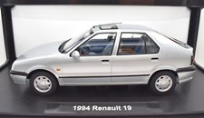 Miniature Voiture Auto 1:18 Renault 19 Gris Modélisme Statique De Véhicules R19
