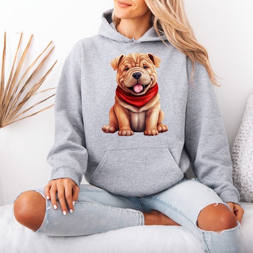 Sweat capuche shar pei - sweat,