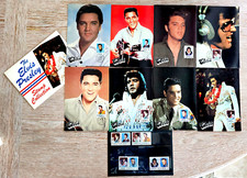 THE ELVIS PRESLEY  8 STAMPS  POST CARDS COLLECTION ST VINCENT PLUS 8 STAMPS-1985