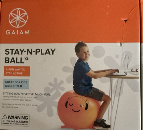 Gaiam ball chair stay play - gaiam,