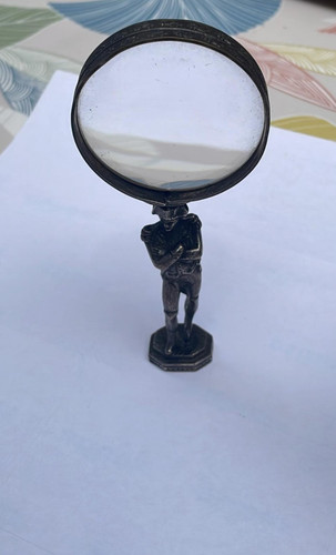 Ancienne loupe seau - seau, aigle