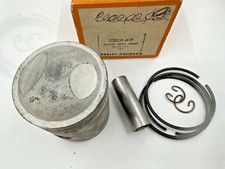 AERMACCHI HARLEY NOS 22031-61P PISTON & RINGS.6 MM OVERSIZE 1961-1966 SPRINT C H