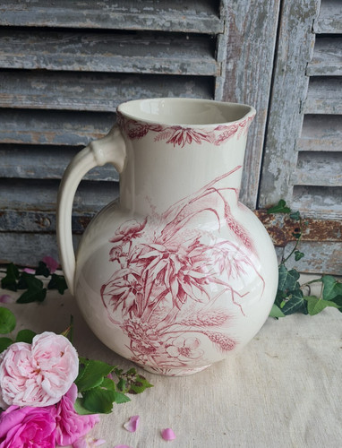 Ancien broc pichet terre - ancien, de