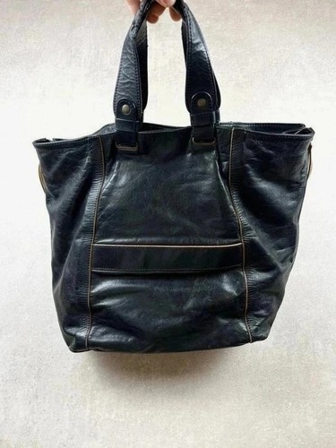 Sac main cuir souple - sac, en
