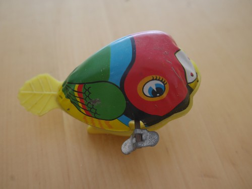 Oiseau mécanique - oiseau, (perruche