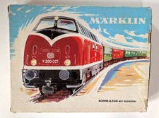 Marklin Märklin 3121 Vintage Train Pack V200 and 3 Passenger Cars- FREE SHIPPING