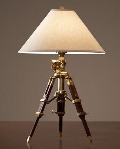 Ancienne lampe table - de,