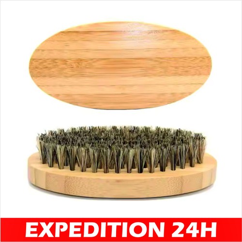 Brosse barbe bois poil - barbe,